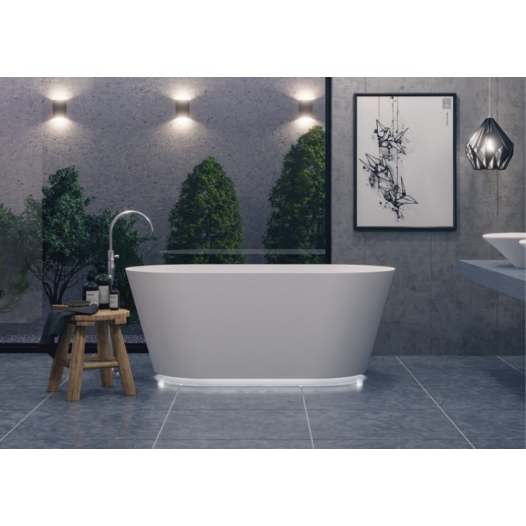 Brīvi stāvoša vanna Polimat IDA 150x75 cm, 00301