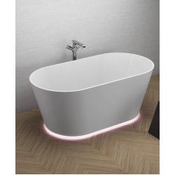 Brīvi stāvoša vanna Polimat IDA 150x75 cm, 00301