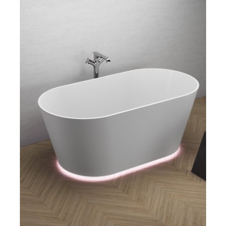 Brīvi stāvoša vanna Polimat IDA 150x75 cm, 00301