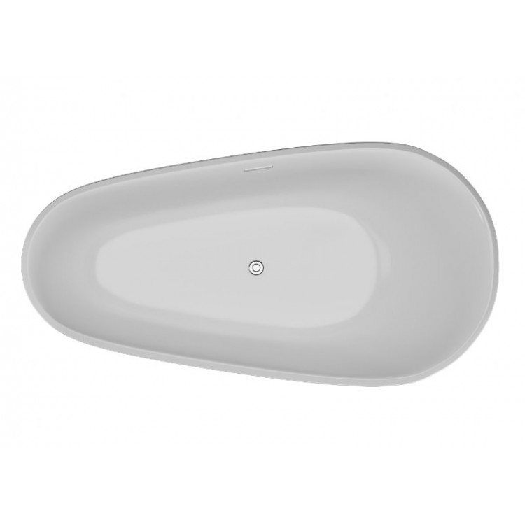 Brīvi stāvoša vanna Polimat SHILA 170x85 cm, 00345