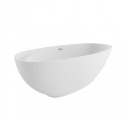 Brīvi stāvoša vanna Polimat KIVI 165x75 cm, 00471