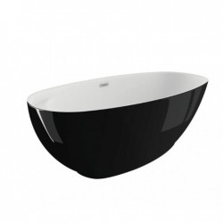 Brīvi stāvoša vanna Polimat KIVI 165x75 cm, 00472