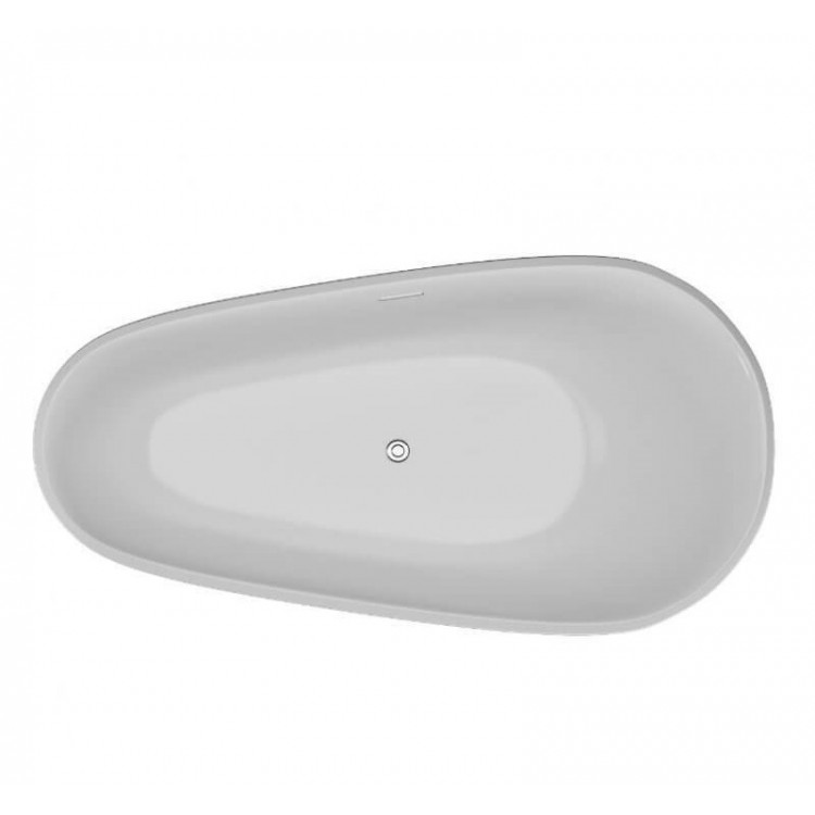 Brīvi stāvoša vanna Polimat SHILA 170x85 cm, 00432