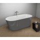 Brīvi stāvoša vanna Polimat UZO 160x80 cm, 00437