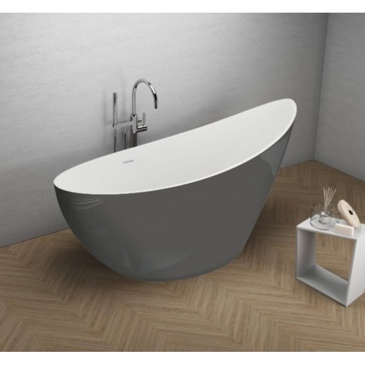 Brīvi stāvoša vanna Polimat ZOE 180x80 cm, 00409