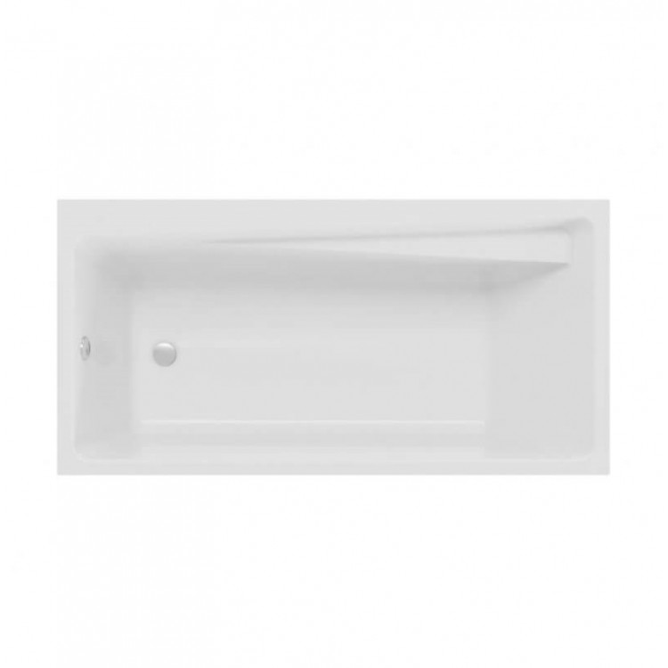 Taisnstūra vanna Polimat ELZA 160x75 cm, 00024