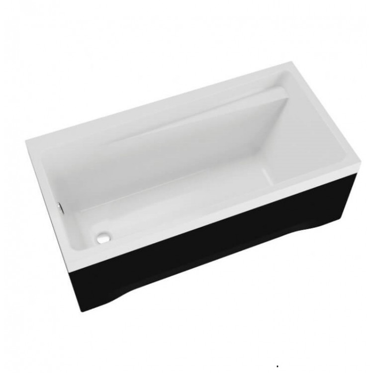 Taisnstūra vanna Polimat ELZA 160x75 cm, 00024