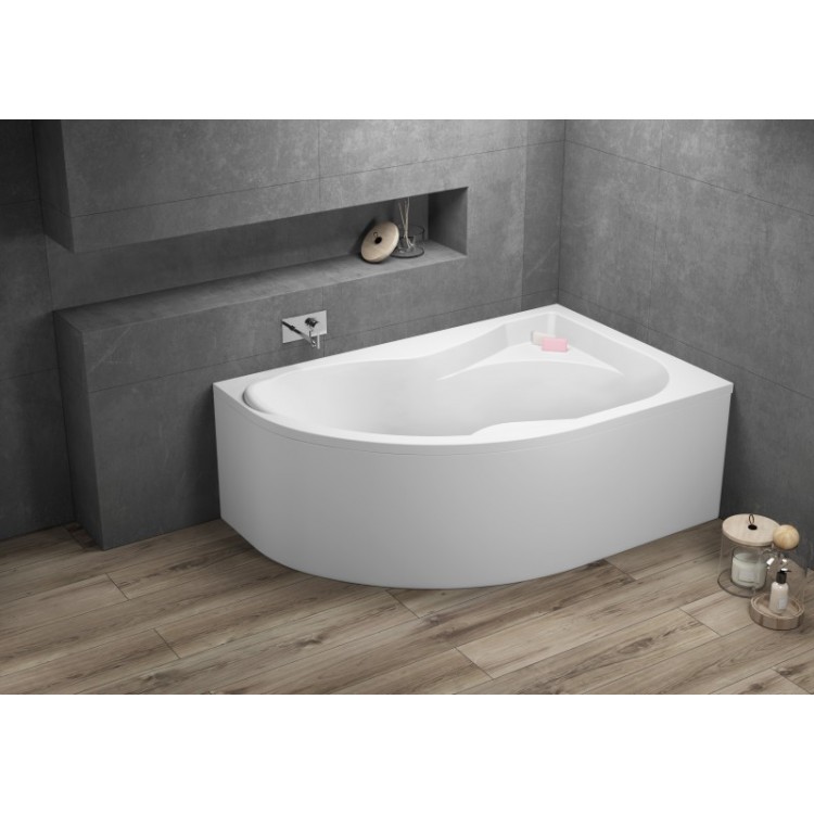 Stūra vanna Polimat DORA 170x110 cm, 00358/315