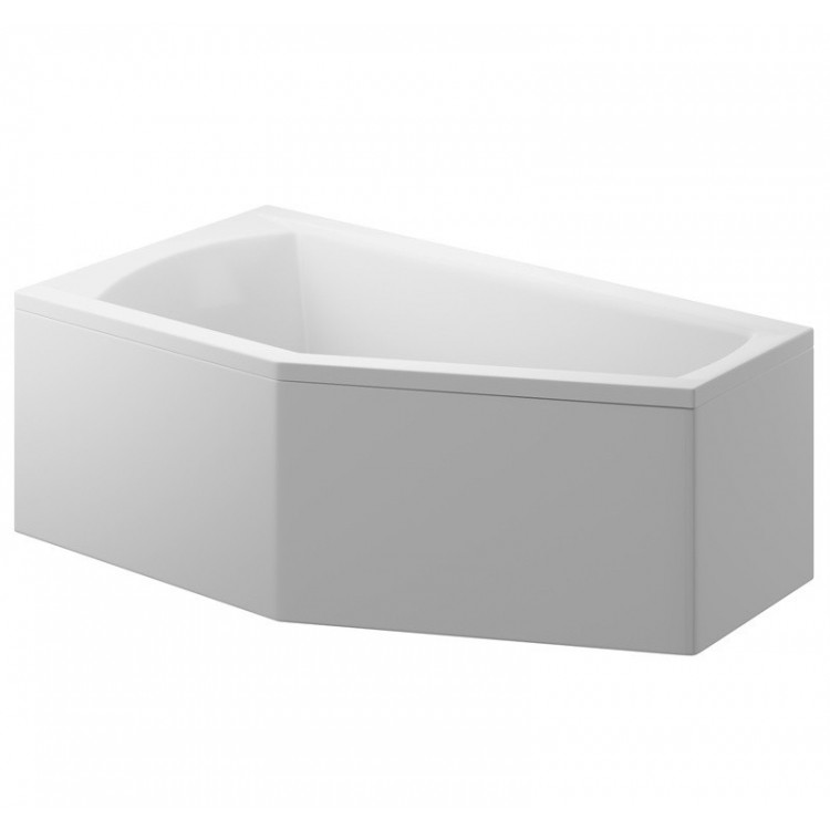 Stūra vanna Polimat SELENA 160x90 cm, 00953/00951