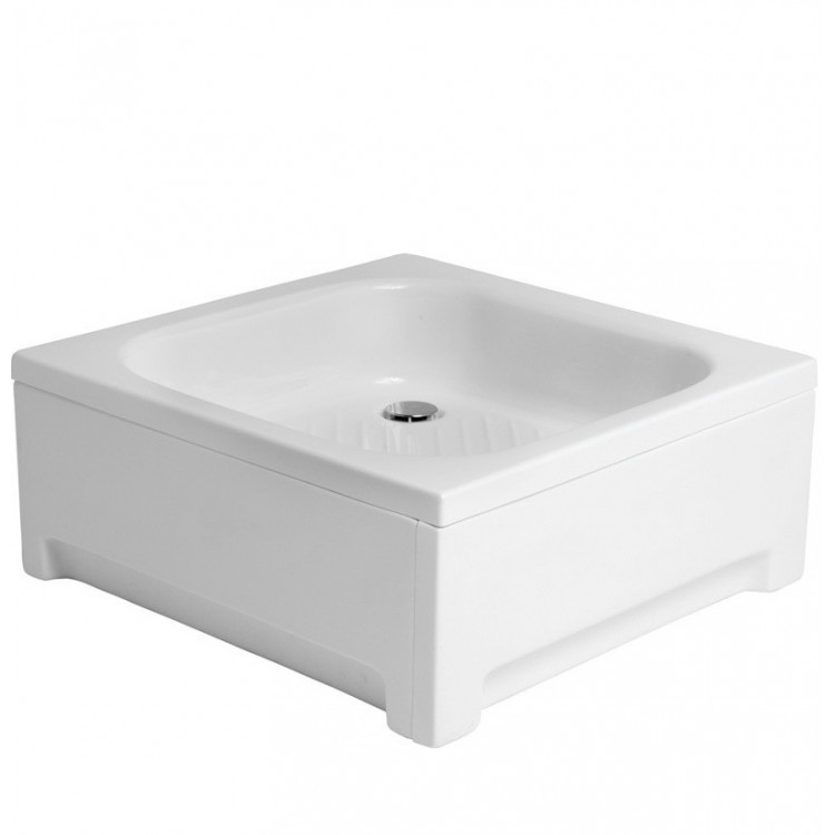 Dušas paliktnis kvadrātveida Polimat KAREN 70x70cm, 00207