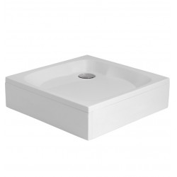 Dušas paliktnis kvadrātveida Polimat NOWY STYL 80x80cm, 00611