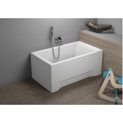 Taisnstūra vanna Polimat CAPRI 120x70 cm, 00705