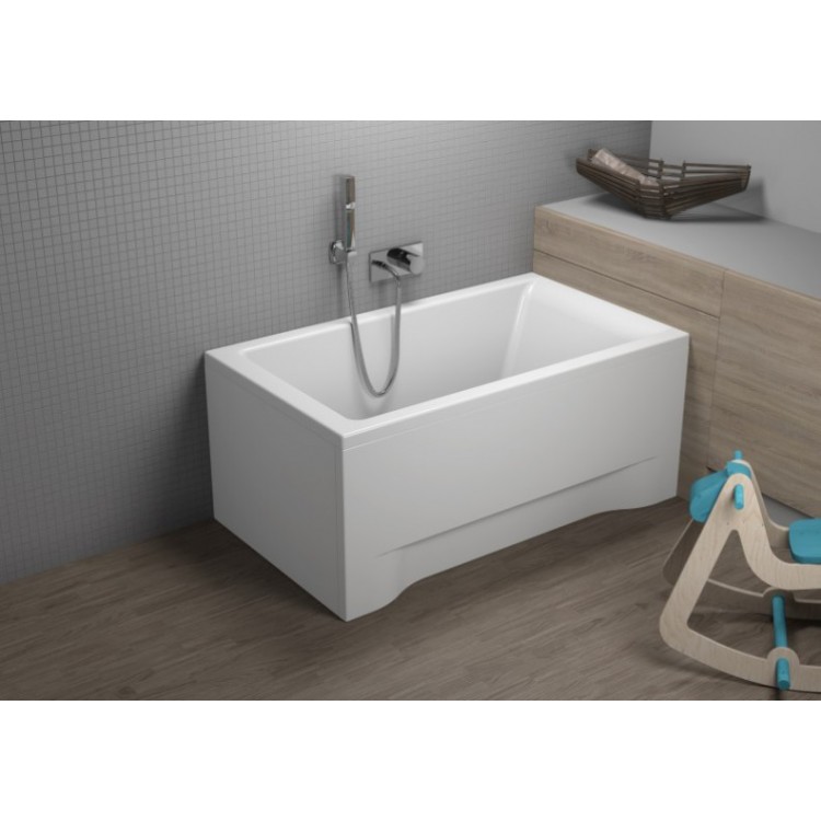 Taisnstūra vanna Polimat CAPRI 100x70 cm, 00846