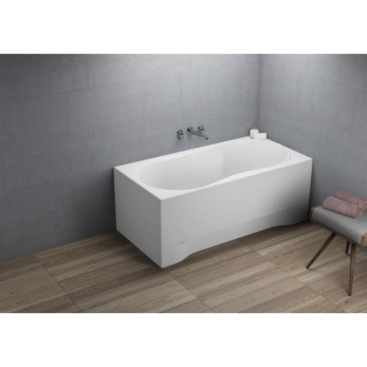 Taisnstūra vanna Polimat GRACJA 170x75 cm, 00013