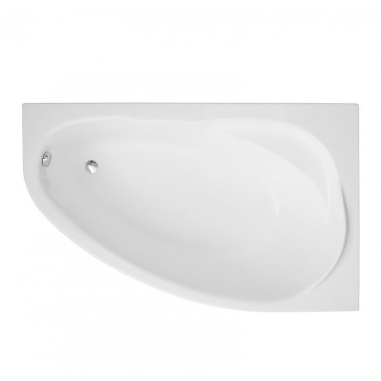 Stūra vanna Polimat MAREA 160x100 cm, 00534/532