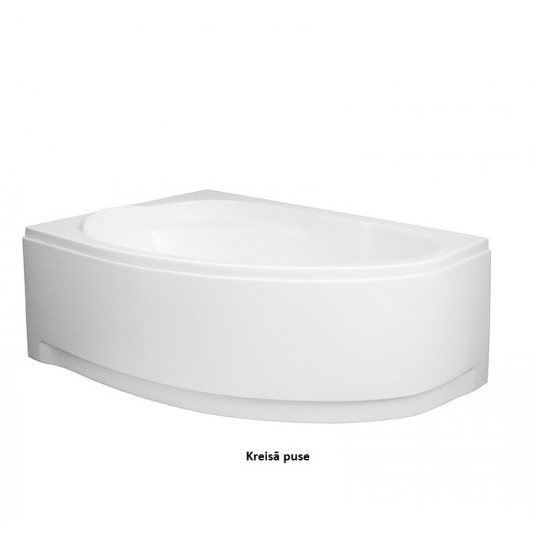 Stūra vanna Polimat MAREA 160x100 cm, 00534/532