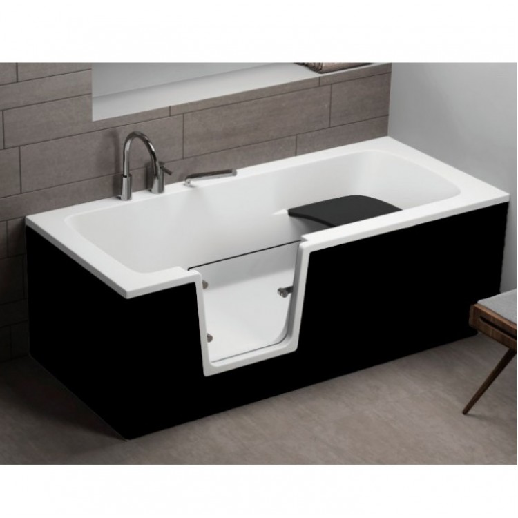 Vanna ar durtiņām Polimat VOVO 140x70 cm, 00276