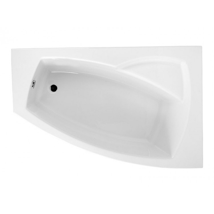 Stūra vanna Polimat FRIDA 160x105 cm, 00977/978