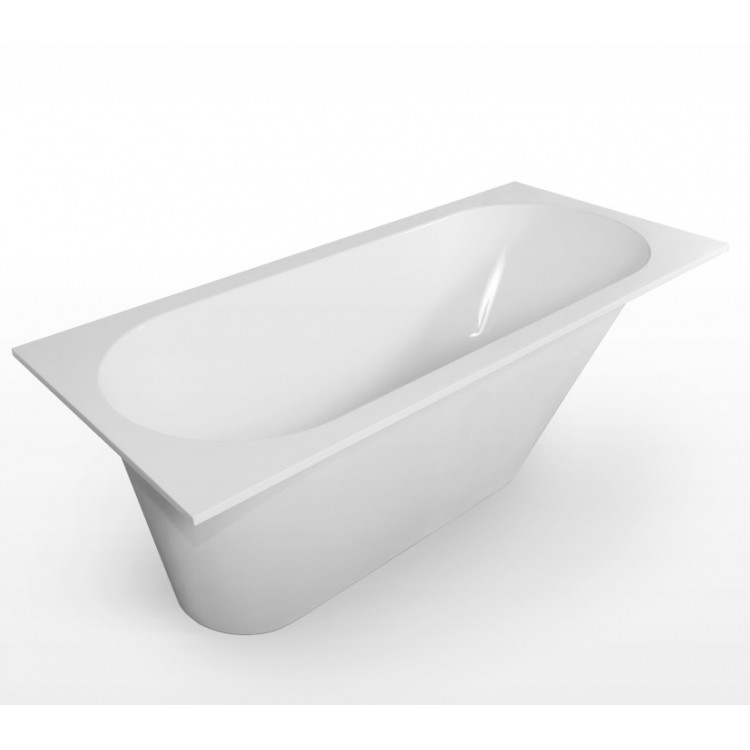 Taisnstūra vanna Polycer Compactino 1700x750, BTR-201