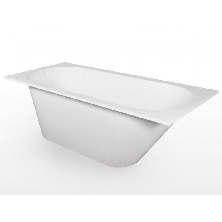 Taisnstūra vanna Polycer Compactino 1700x750, BTR-201