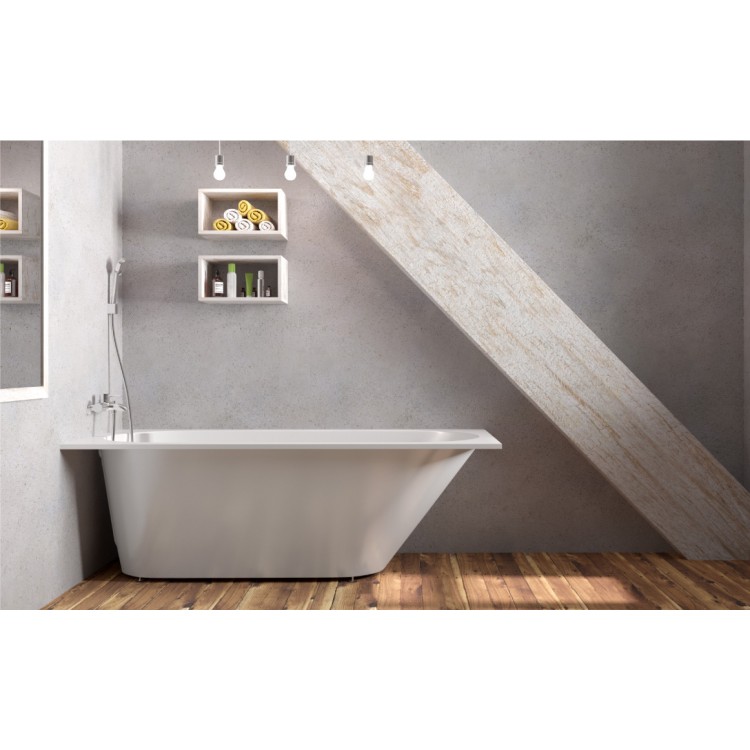 Taisnstūra vanna Polycer Compactino 1700x750, BTR-201