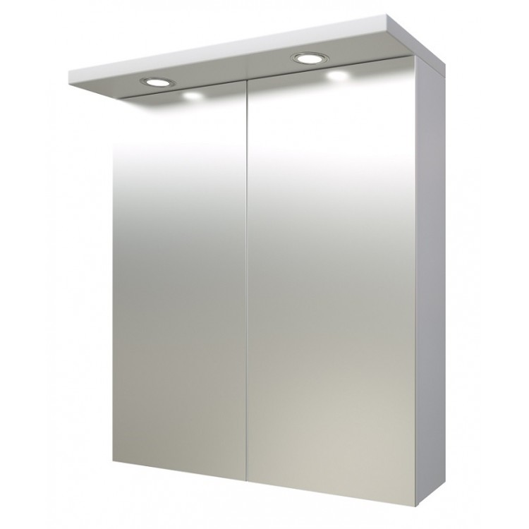 Vannas istabas skapītis ar spoguli RB Quadro/Pro, QPV60