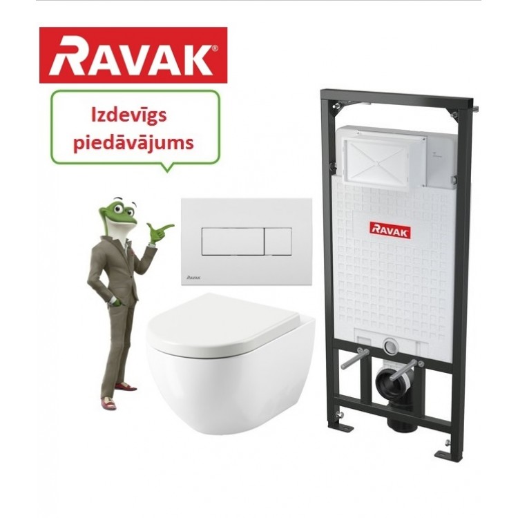 Komplekts Ravak Uni Chrome RimOff, Nr.53