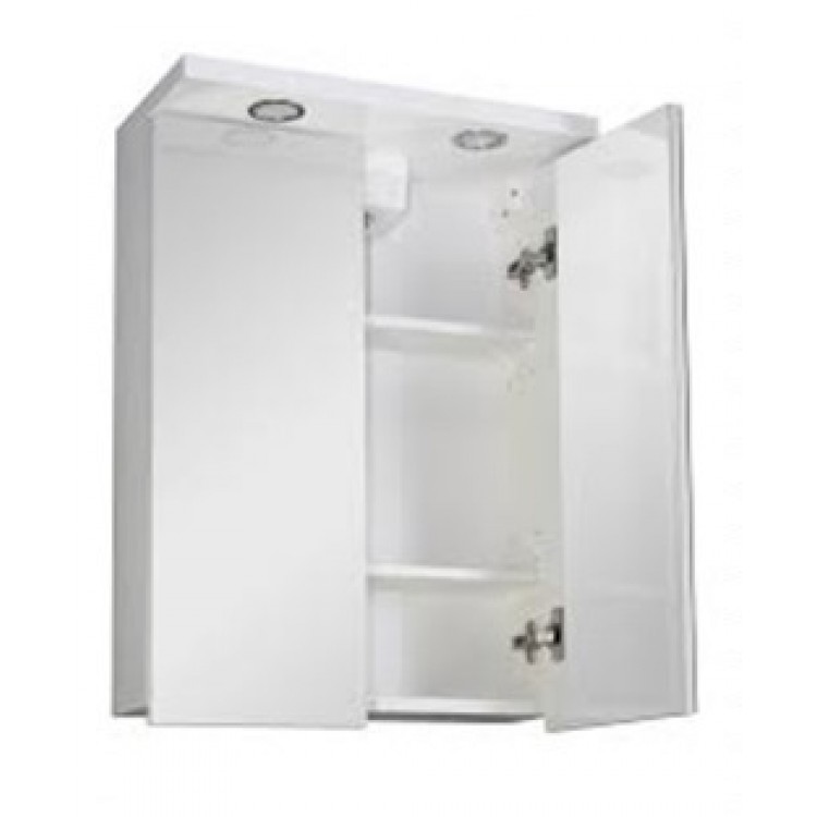 Vannas istabas skapītis ar spoguli RB Quadro/Pro, QPV60