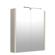 Vannas istabas skapītis ar spoguli un LED apgaismojumu RB JOY 58.2 cm, 1402313