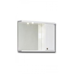 Vannas istabas skapītis ar spoguli un apgaismojumu RB RETRO 74 cm RETV74