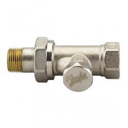 Radiatora atpakaļgaitas vārsts 1/2 Danfoss RLV-S-15 Taisns
