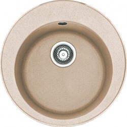 Virtuves izlietne FRANKE RONDA 51cm ar pop-up, ROG 610-41, beige