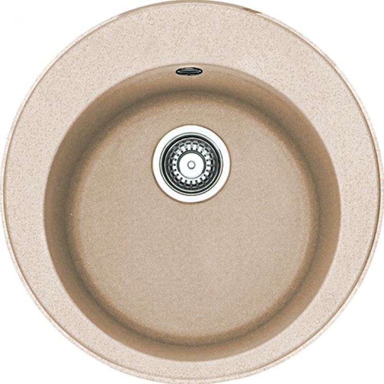 Virtuves izlietne FRANKE RONDA 51cm ar pop-up, ROG 610-41, beige