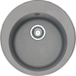 Virtuves izlietne FRANKE RONDA 51cm ar pop-up, ROG 610-41, steingrau