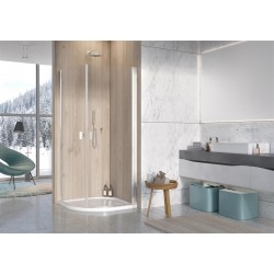 Dušas stūris pusapaļš Radaway NES PDD I 80x80cm