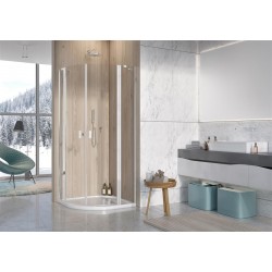 Dušas stūris pusapaļš Radaway NES PDD II 100x100cm