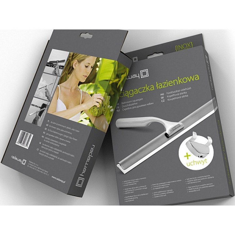 Dušas stiklu tīrītājs Radaway, hroms