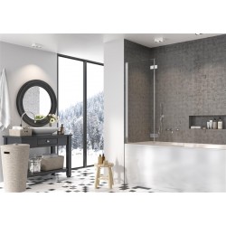 Vannas sieniņa Radaway NES PND I 140 cm