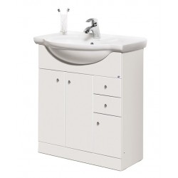 Vannas istabas skapītis ar izlietni RB PIANO 75cm VA75-1/P