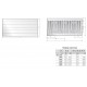 Tērauda paneļu apkures radiators PURMO RAMO Compact 33 300x1200
