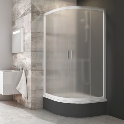 Dušas stūris pusapaļš RAVAK BLCP4 Sabina 80x80