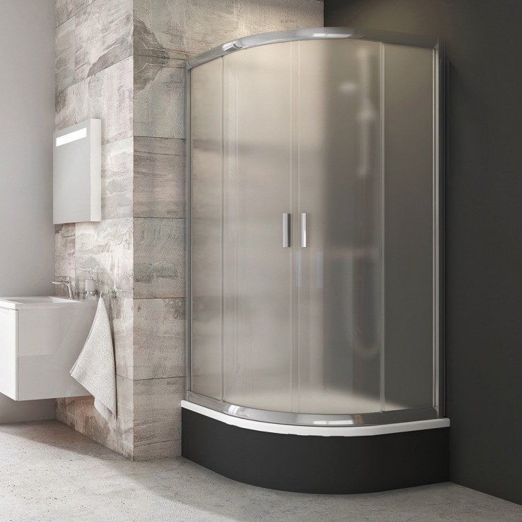 Dušas stūris pusapaļš RAVAK BLCP4 Sabina 90x90