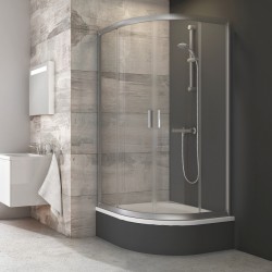 Dušas stūris pusapaļš RAVAK BLCP4 Sabina 80x80