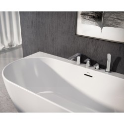 Vannas maisītājs uz vannas malas RAVAK Flat 4-daļīgs. FL 026.00, X070120