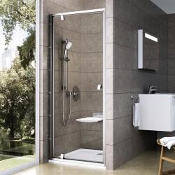 Dušas durvis RAVAK PIVOT PDOP1 90 cm, satīns