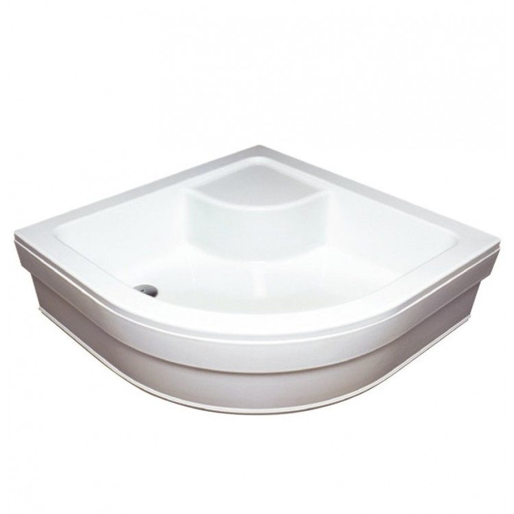 Dušas paliktnis dziļais Ravak Sabina ar paneli 800x800