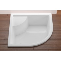 Dušas paliktnis dziļais Ravak Sabina ar paneli 900x900