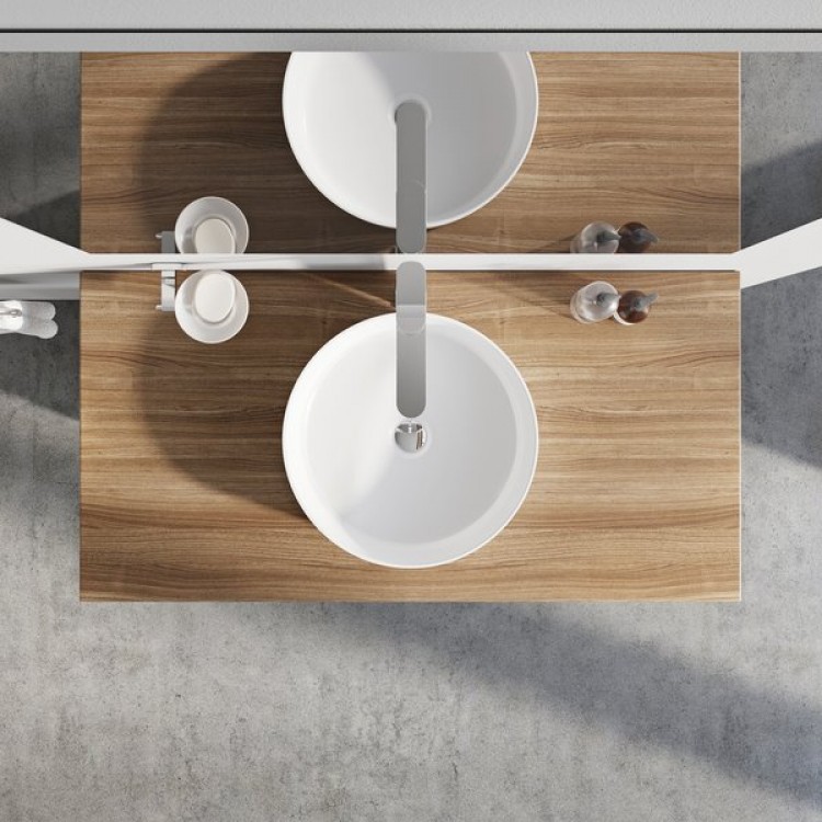 Vannas istabas uzliekamā izlietne Ravak Uni Slim 400 40cm