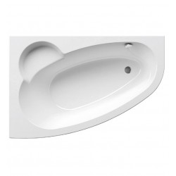 Stūra vanna RAVAK ASYMMETRIC 160x105, komplekts