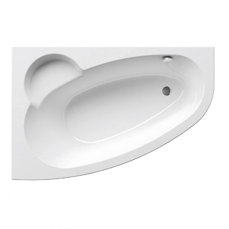 Stūra vanna RAVAK ASYMMETRIC 160x105, komplekts